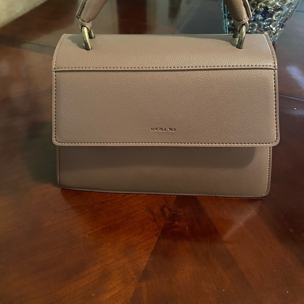 Angela Roi Hamilton Satchel in Ash Rose